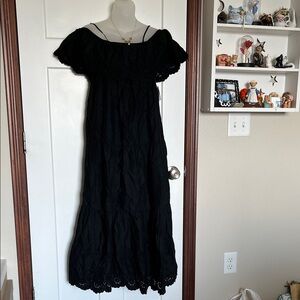 Old Navy Black Maxi Dress